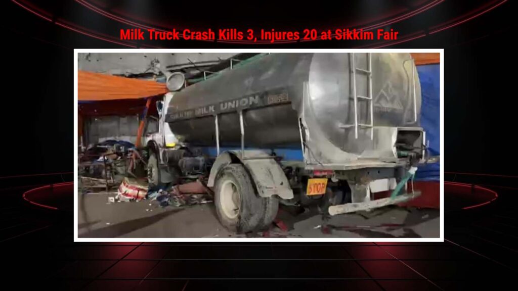 Tragedy Strikes: Milk Truck Crash